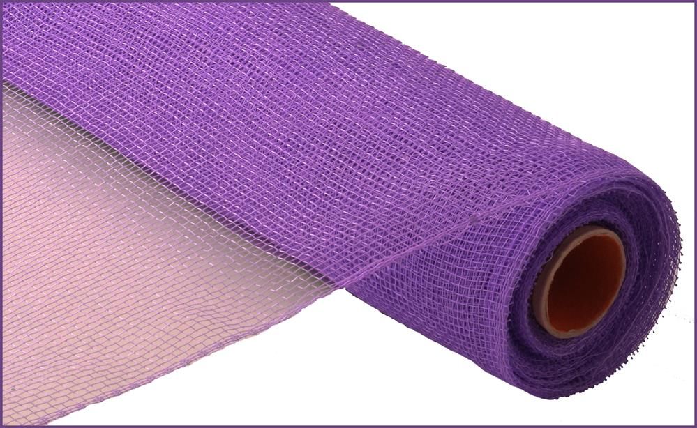 21" PURPLE DECO MESH - (10YDS)