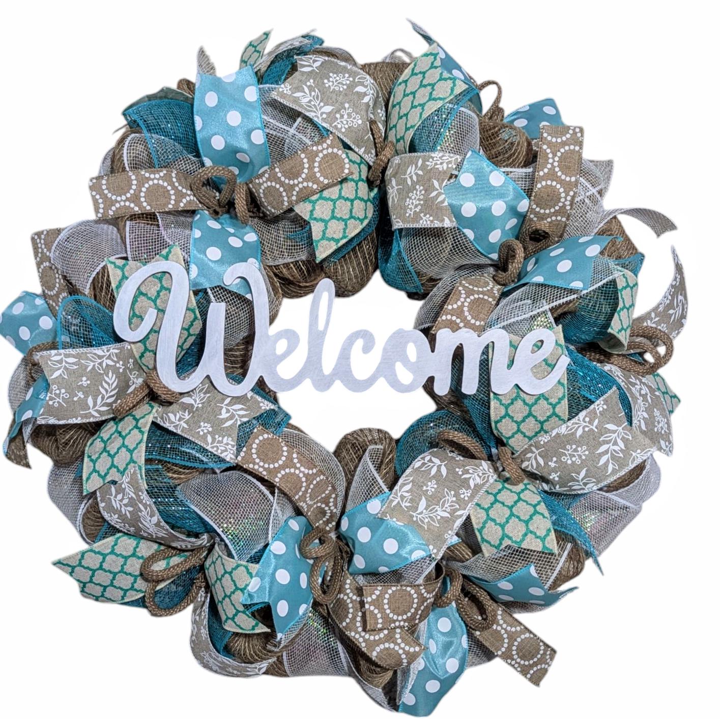 Everyday spring wreath, welcome wreath, spring flower wreath ,mesh spring wreath, Easter wreath, spring wreaths, front door wreath, wreath