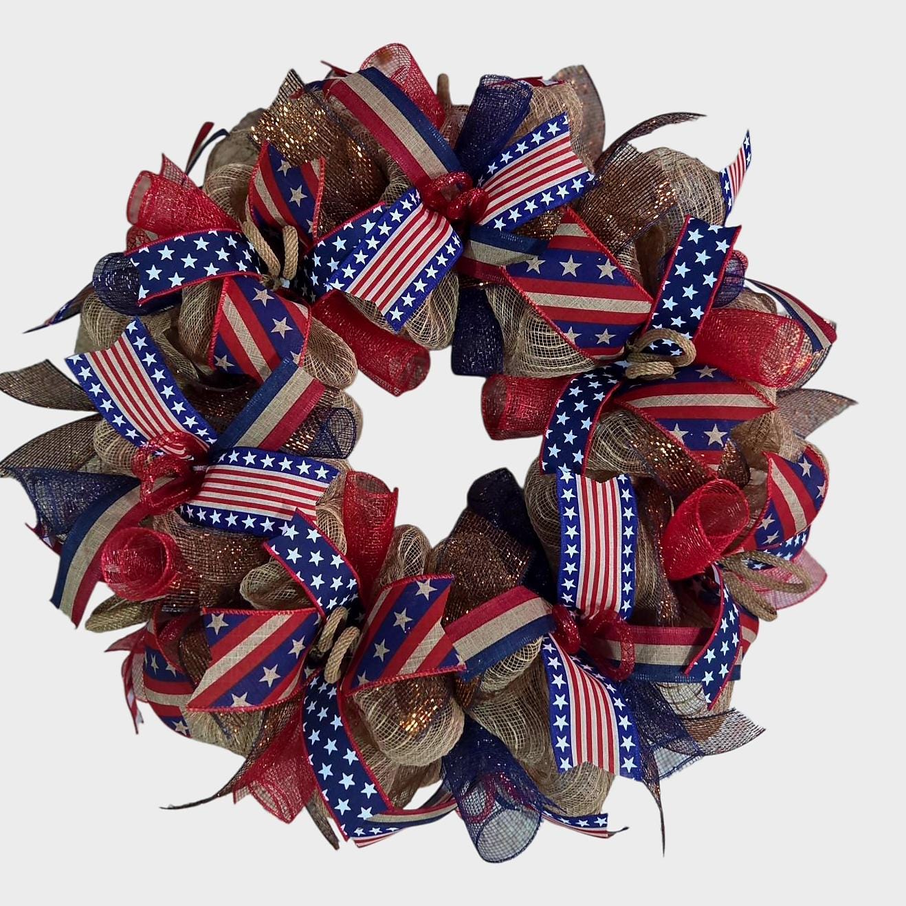 Patriotic wreath