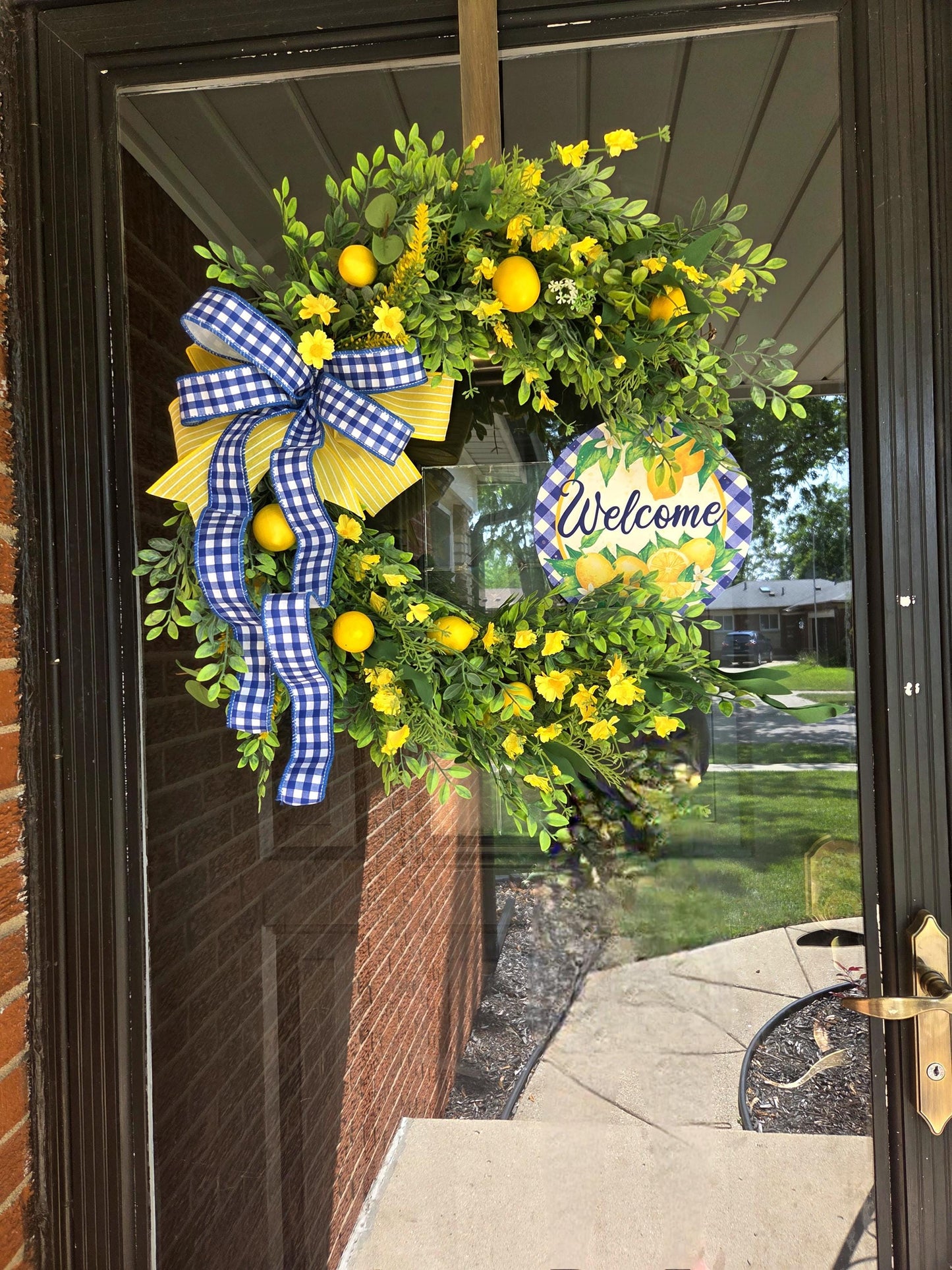 Lemon wreath