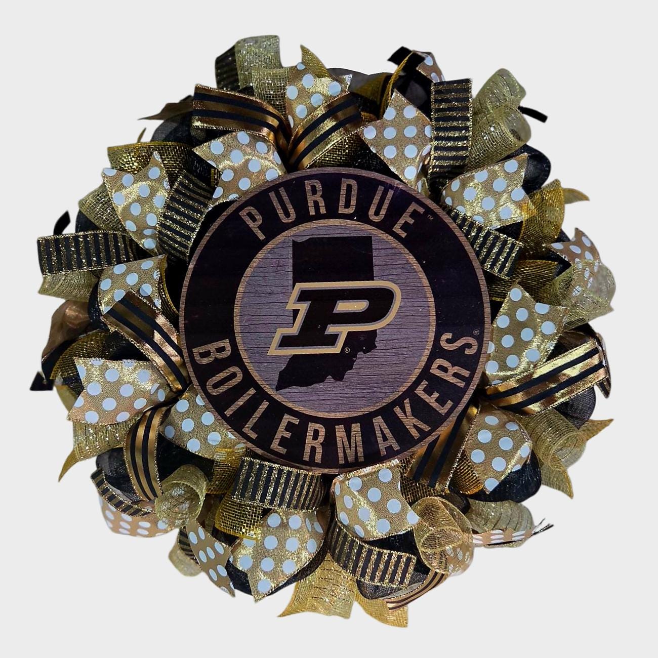Purdue wreath