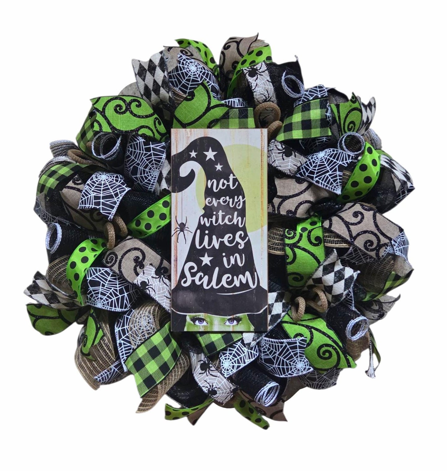 Halloween Wreath - Witch