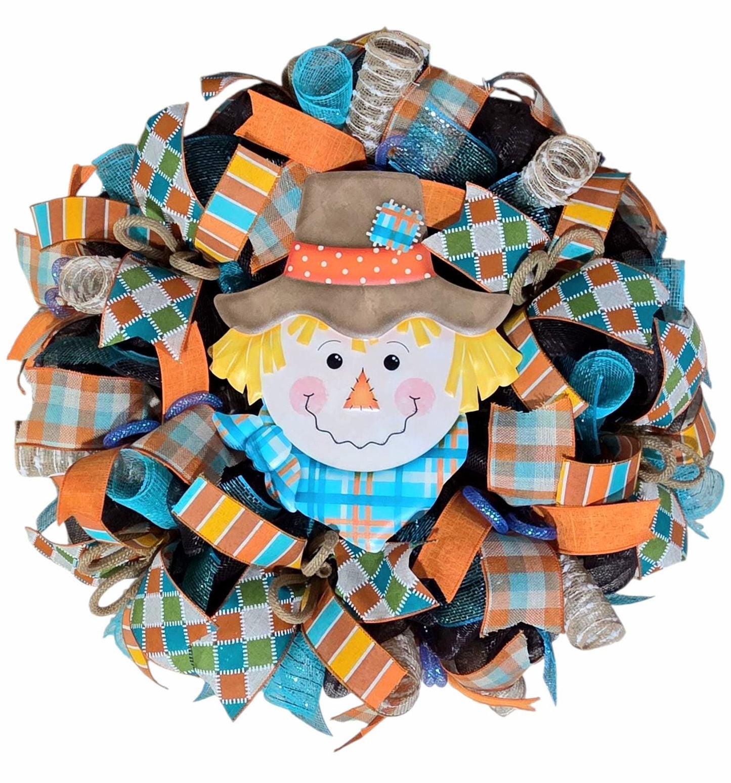 Scarecrow wreath