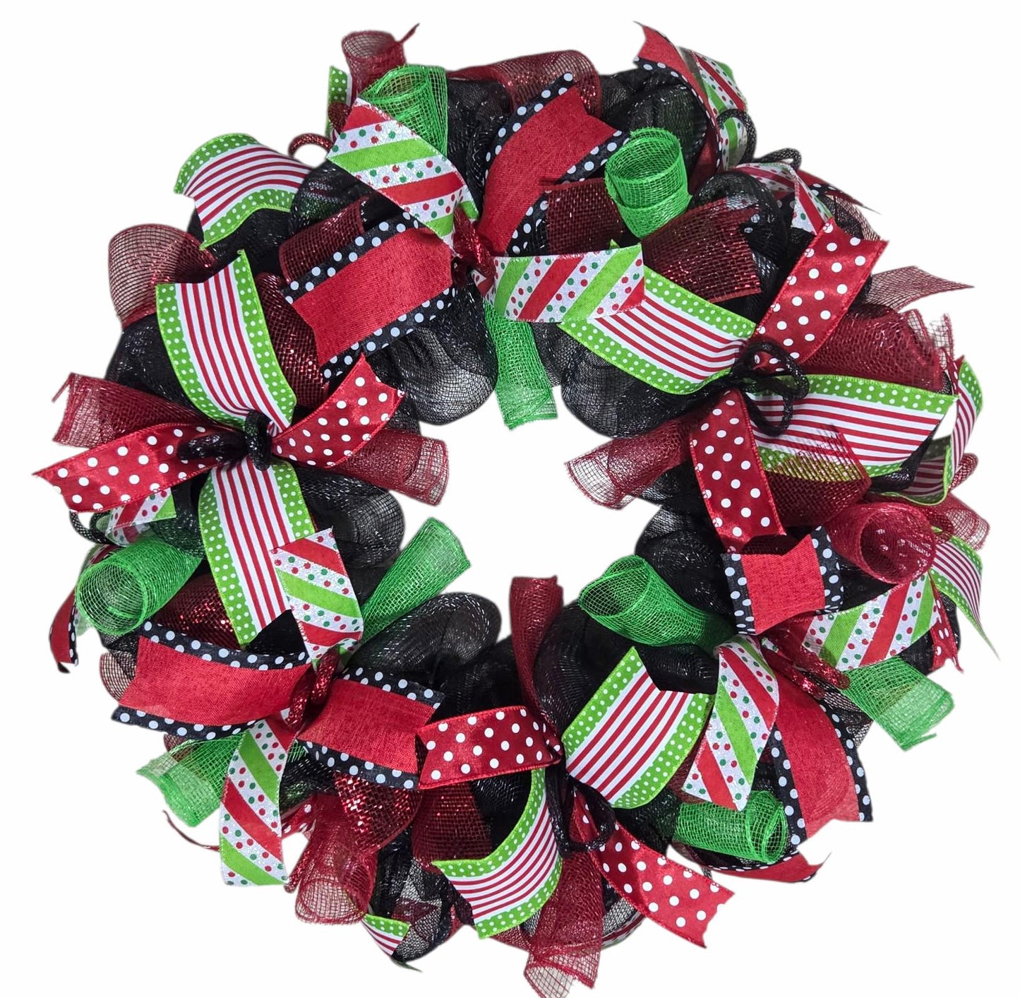 Christmas Wreath, Christmas wreaths for front door, Christmas wreath, Christmas decorations, Mesh Christmas Wreath, Whimsical christmas