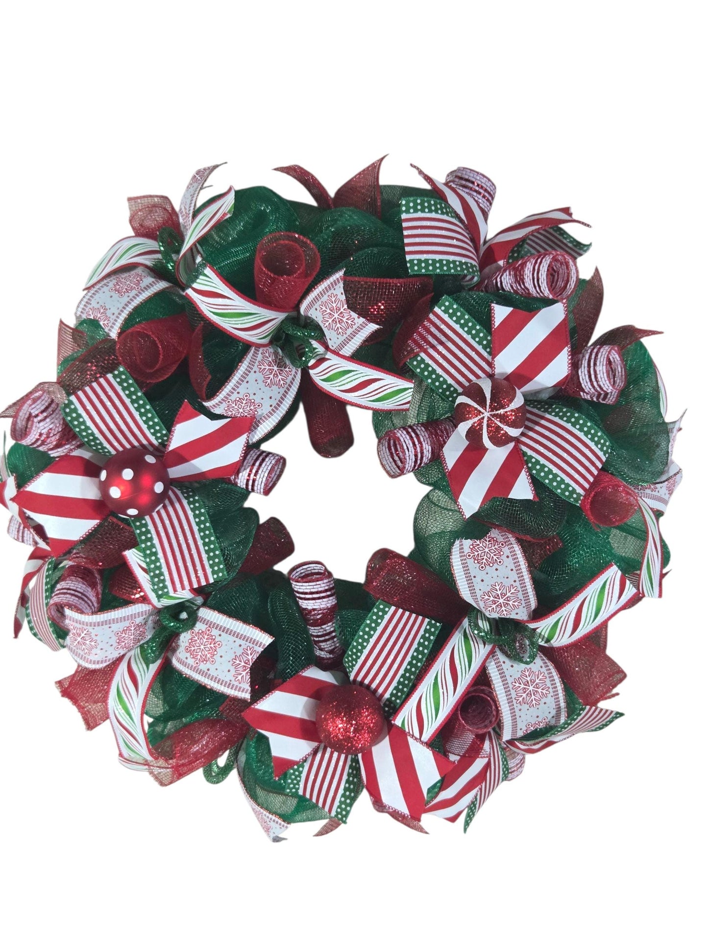 Candy Cane Wreath, Christmas Wreath, Whimsical Wreath, Christmas Wreaths, Wreath, Door Decor, Christmas Decorations, Candy Cane