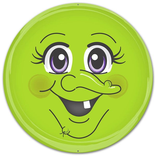 12" DIA METAL WITCH FACE