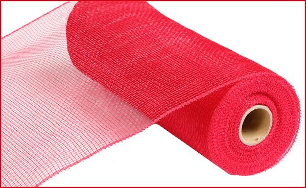 10" RED DECO MESH - (10YDS)
