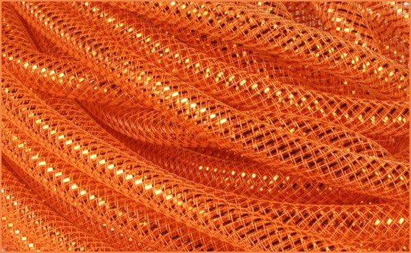 8MM ORANGE DECO FLEX TUBING - (30YDS)