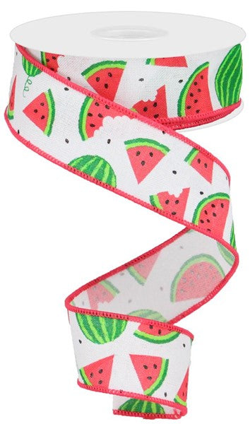1.5" WATERMELON SLICES - (10YDS)