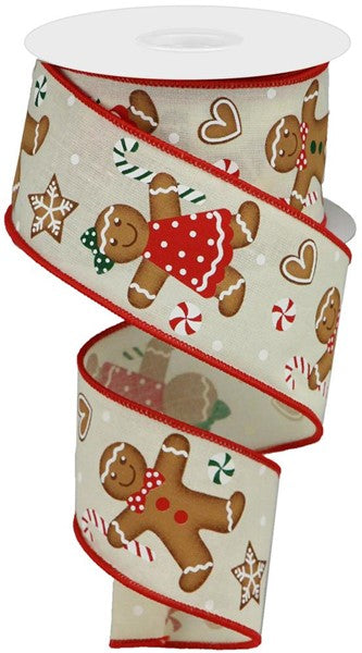 2.5" GINGERBREAD MEN -10YDS