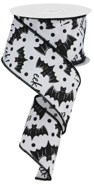 2.5" X 10YDS - BATS ON ROYAL