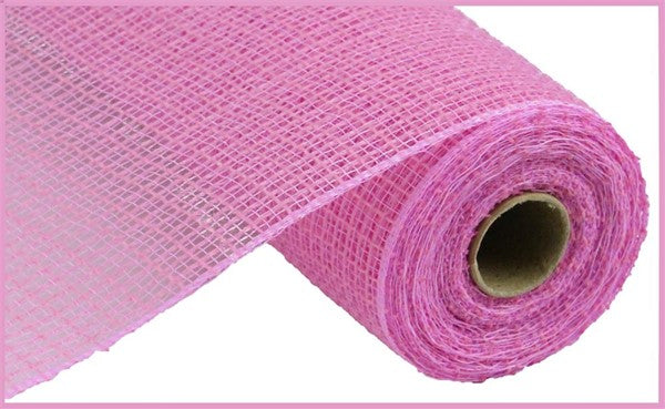 10" LIGHT PINK JUTE DECO MESH - (10YDS)