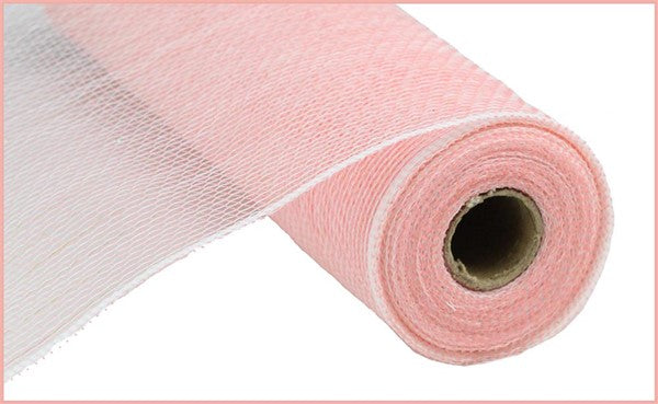 10" PASTEL CORAL DECO MESH - (10YDS)