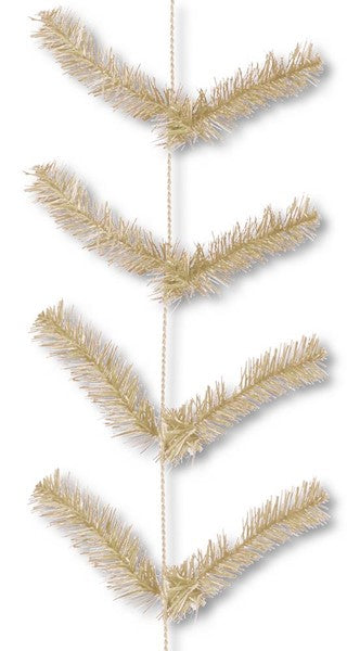 9' BURLAP GARLAND FORM