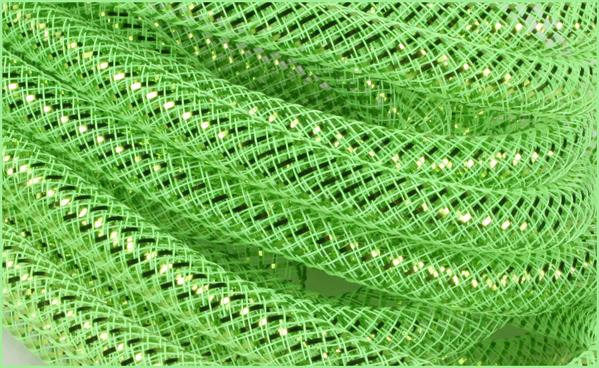 8MM LIME GREEN FLEX TUBING - (30YDS)