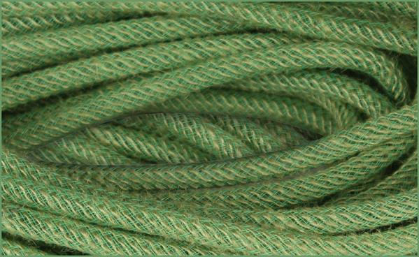 8MM GREEN JUTE FLEX TUBING - (30YDS)