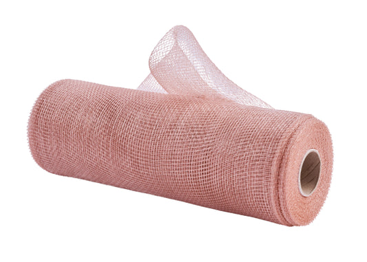 10" New Rose Gold Deco Mesh- (10YDS)