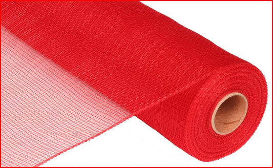 21" RED DECO MESH  - (10YDS)