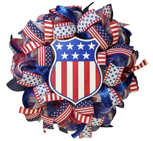 Patriotic wreath