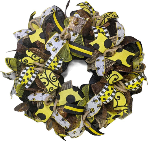 Bee Wreath