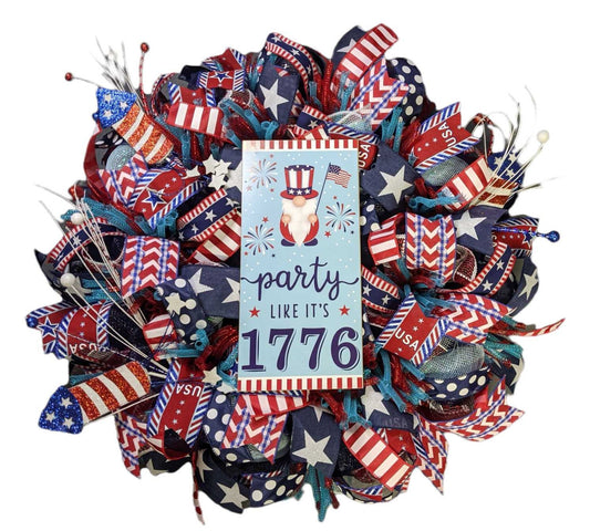 Patriotic wreath