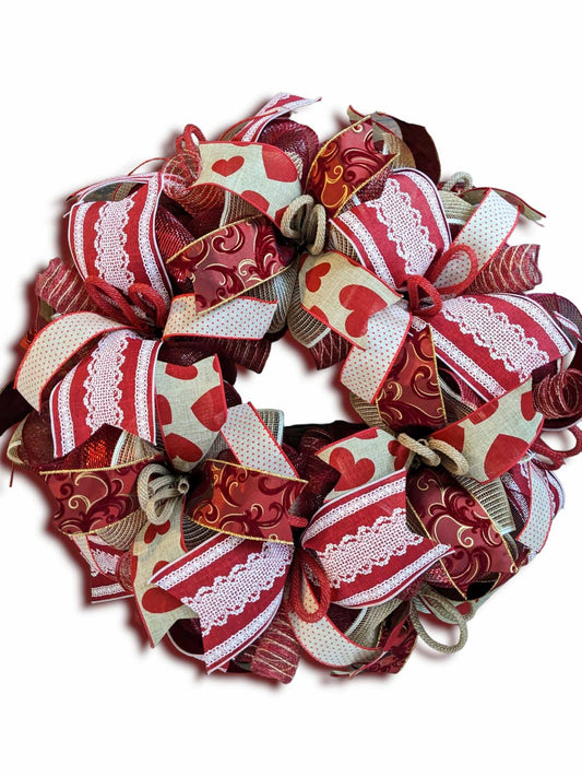 Valentines Day Wreath