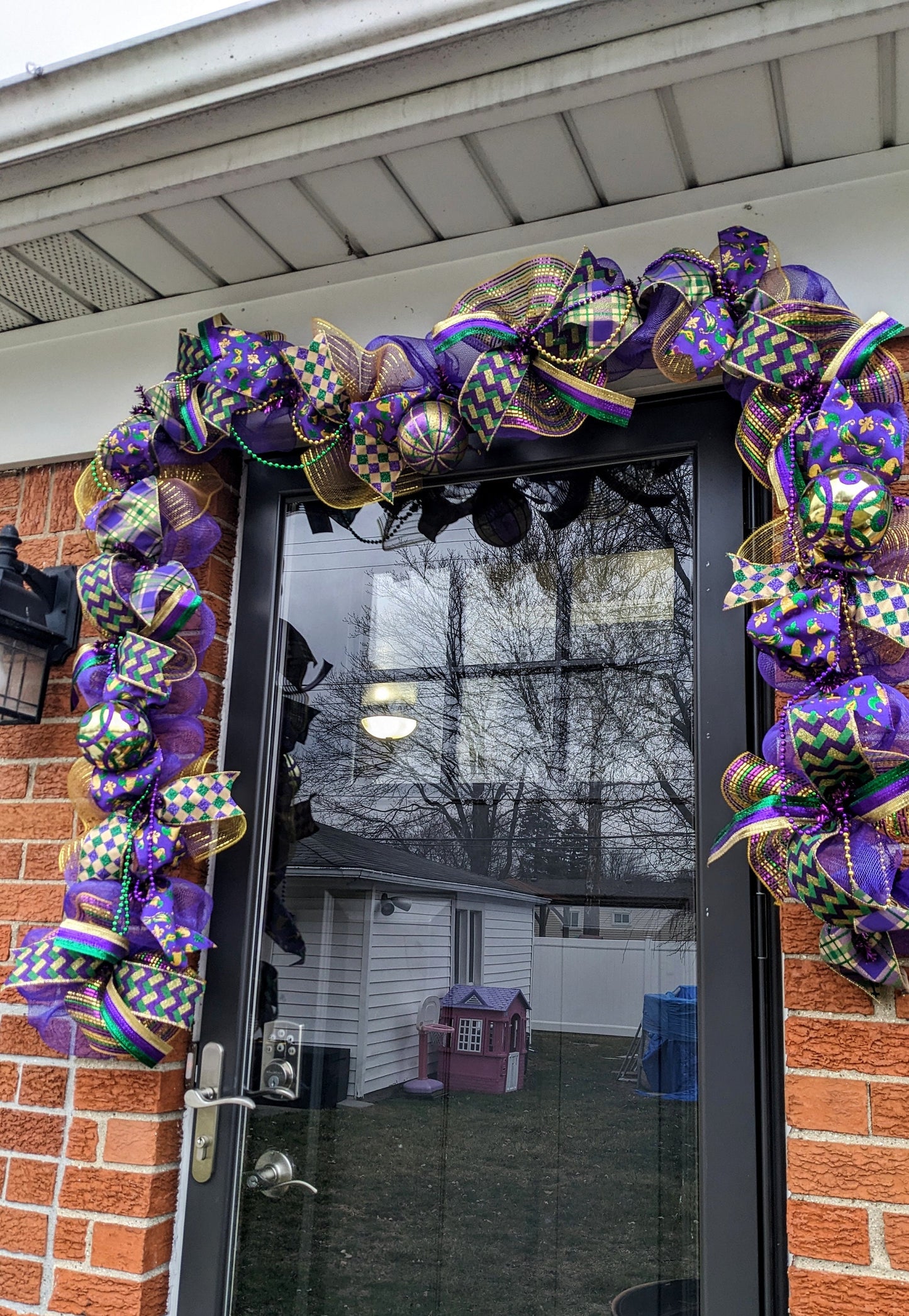 Mardi gras Garland