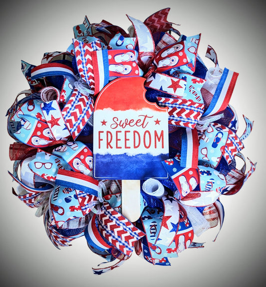 Happy 4th of July Wreath