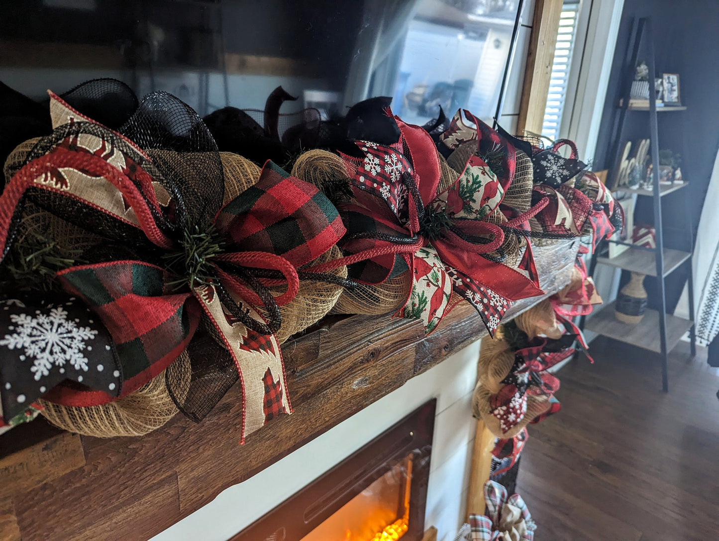 Rustic Christmas Garland