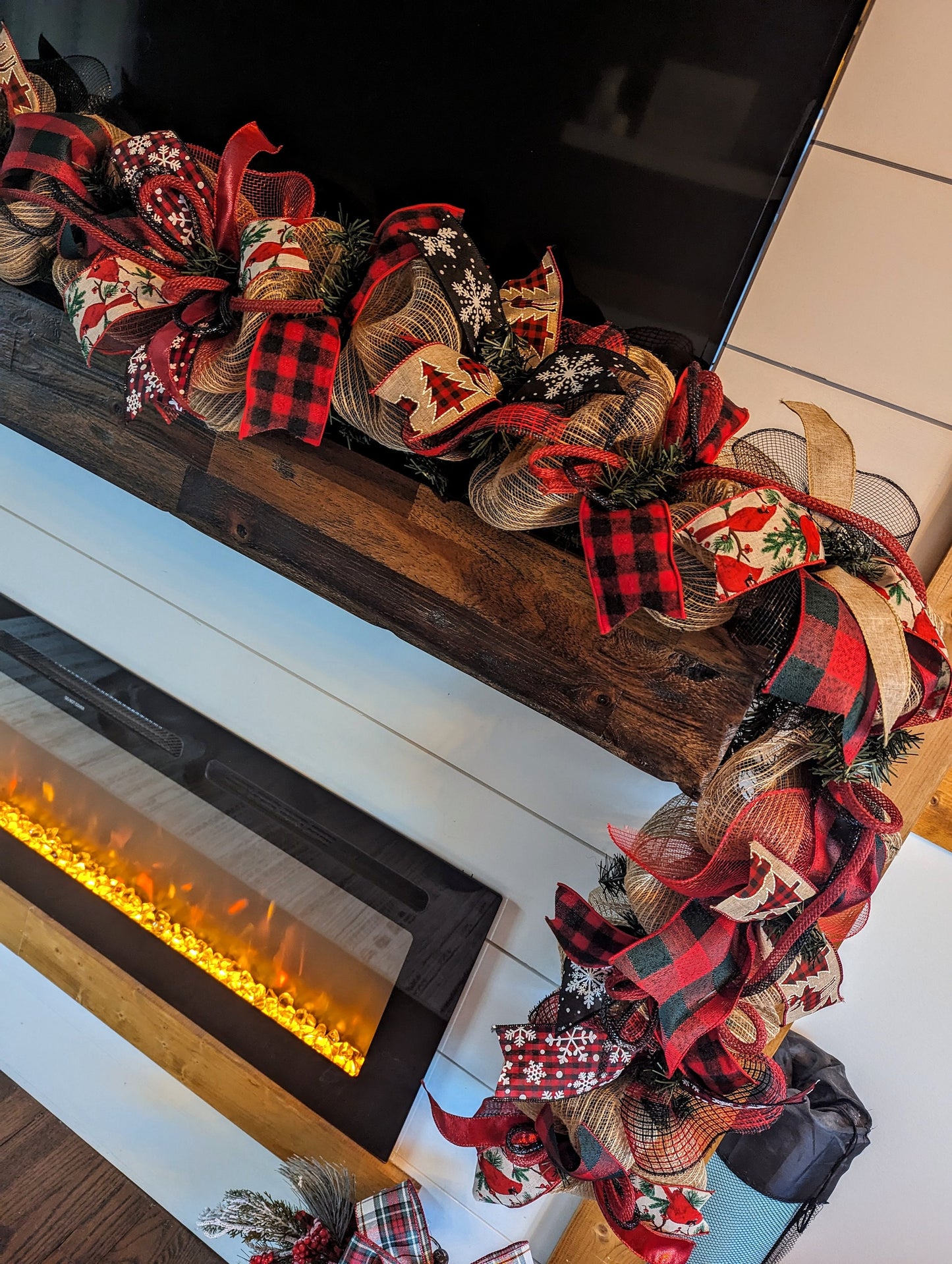 Rustic Christmas Garland