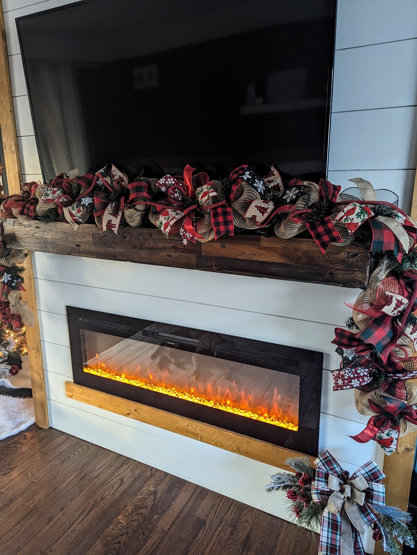 Rustic Christmas Garland
