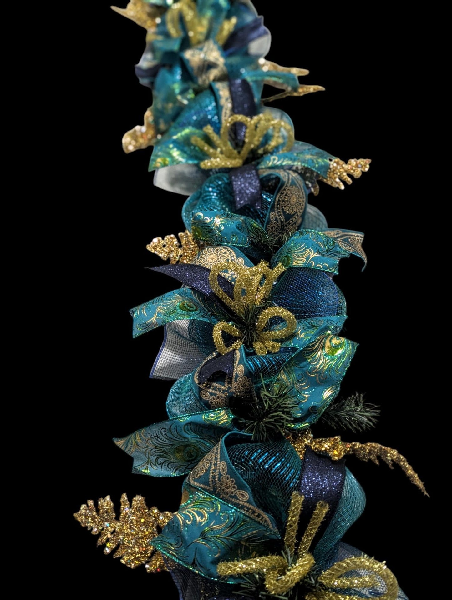 Peacock garland