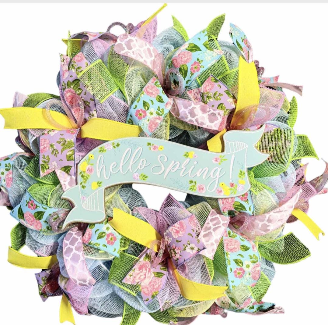 Spring wreath