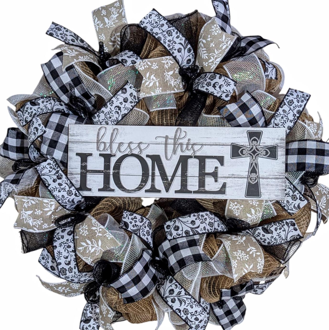 Home Sweet Home Wreath