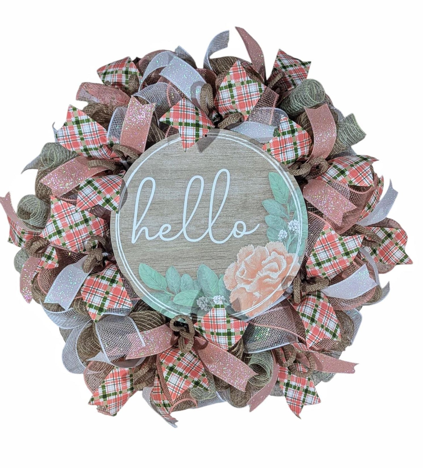 Hello wreath