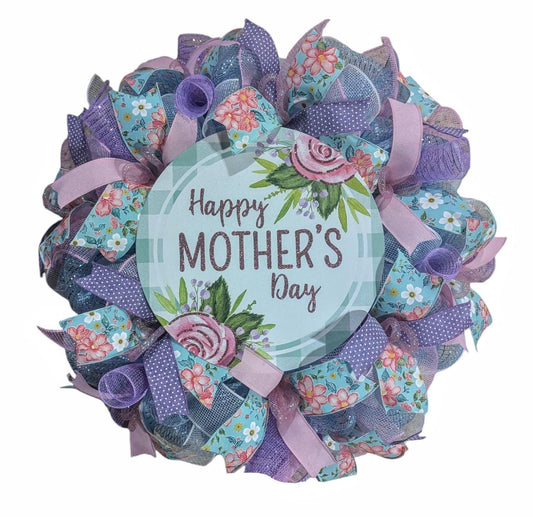 Mother's Day wreath, happy mother's day wreath, mother's Day gift ideas, mother's Day, door wreath, eunique mother's day gifts, wreaths