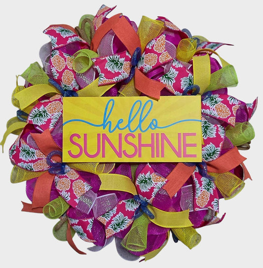 Summer wreath