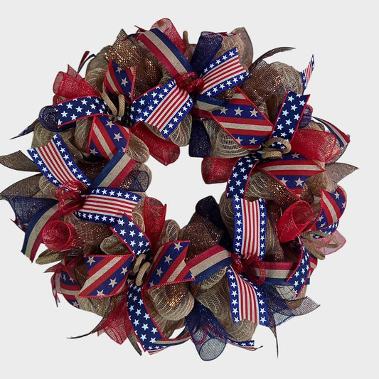 Patriotic wreath