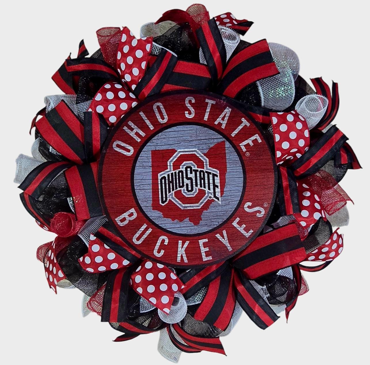 Ohio state wreath