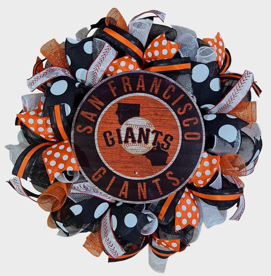San Francisco Giants wreath