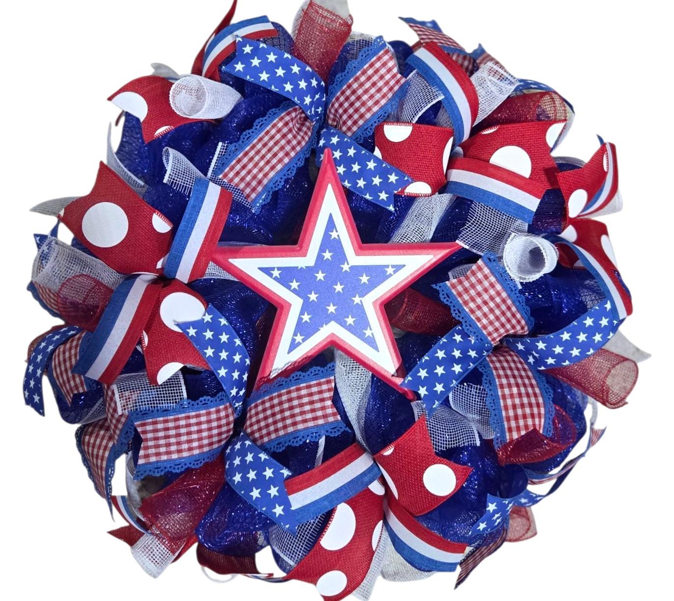 Patriotic wreaths