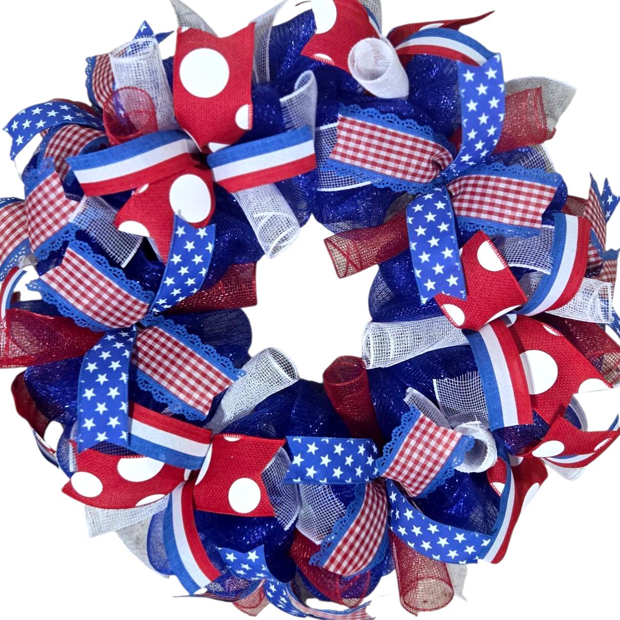 Patriotic wreaths