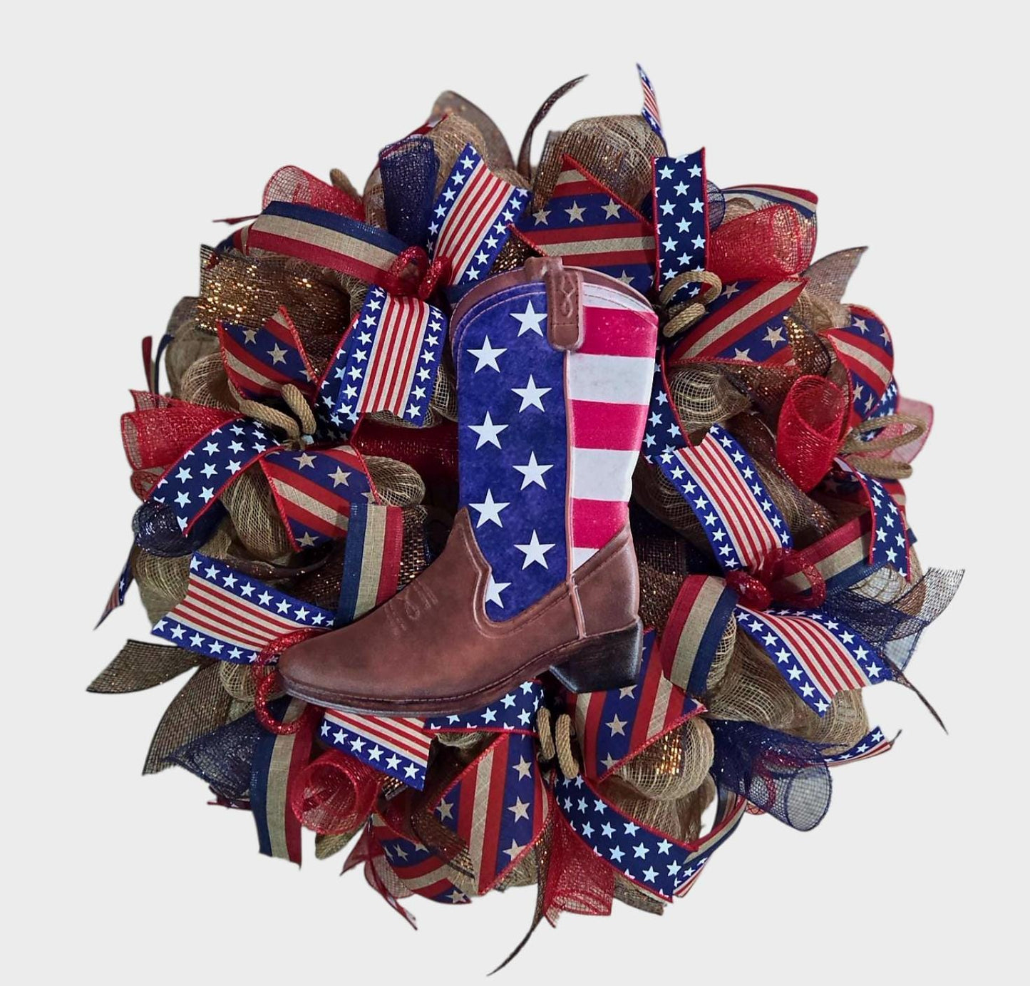 Patriotic wreath