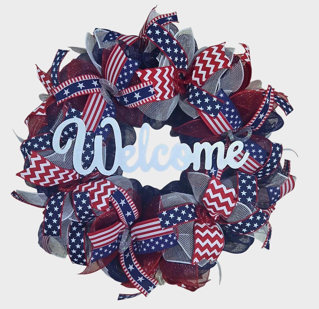Patriotic wreath