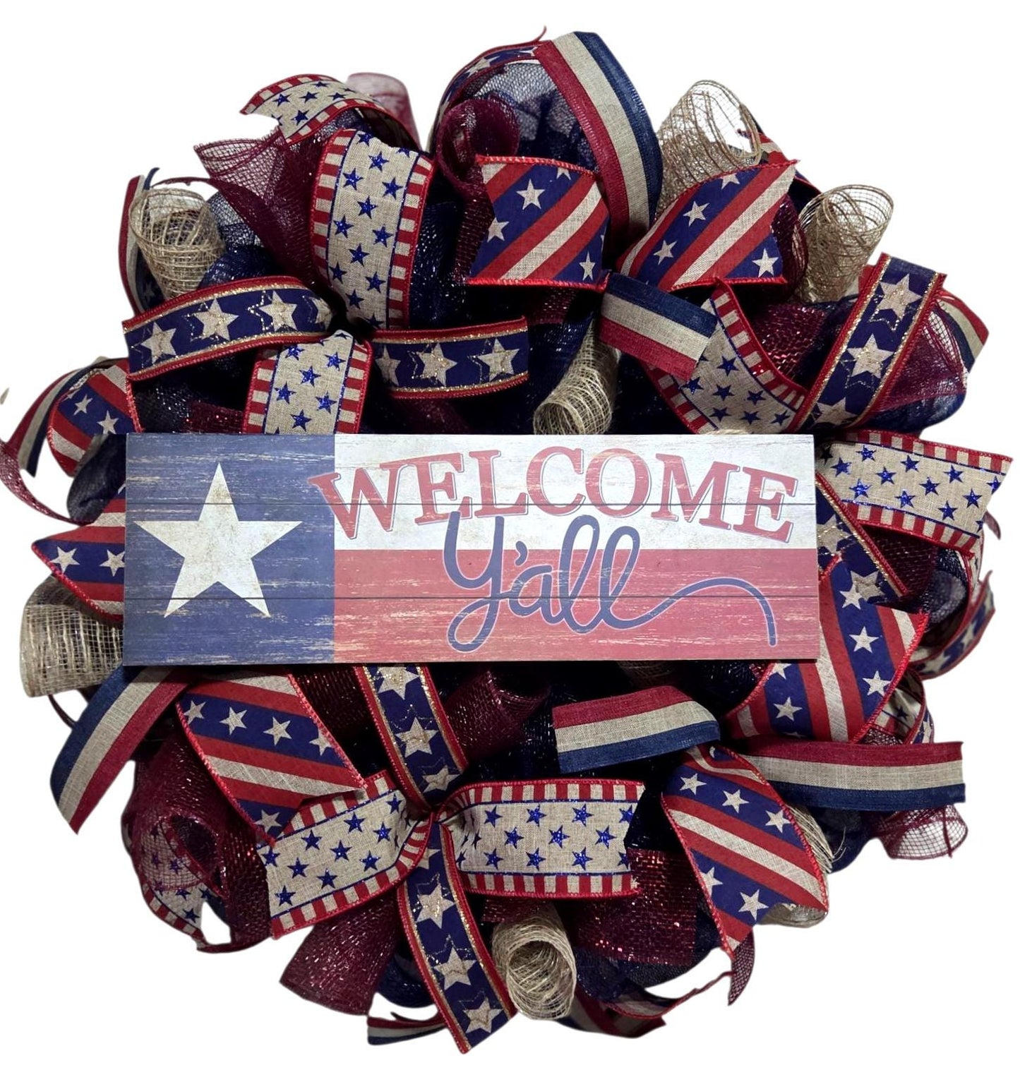Patriotic wreath