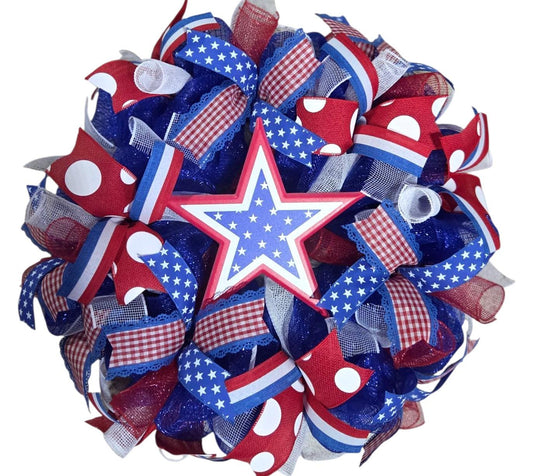 Patriotic wreaths