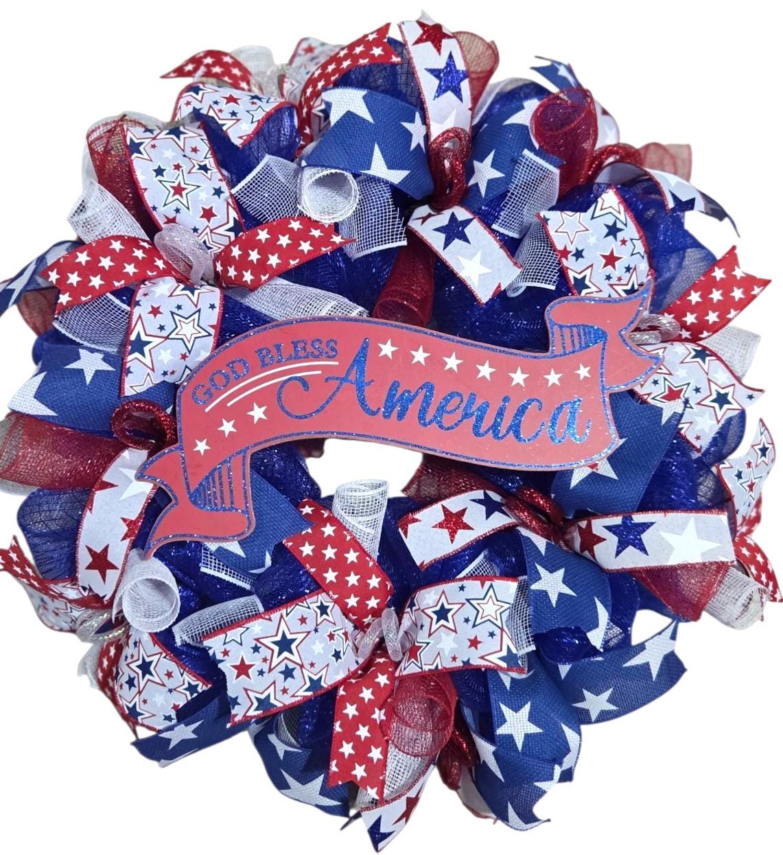Patriotic wreaths