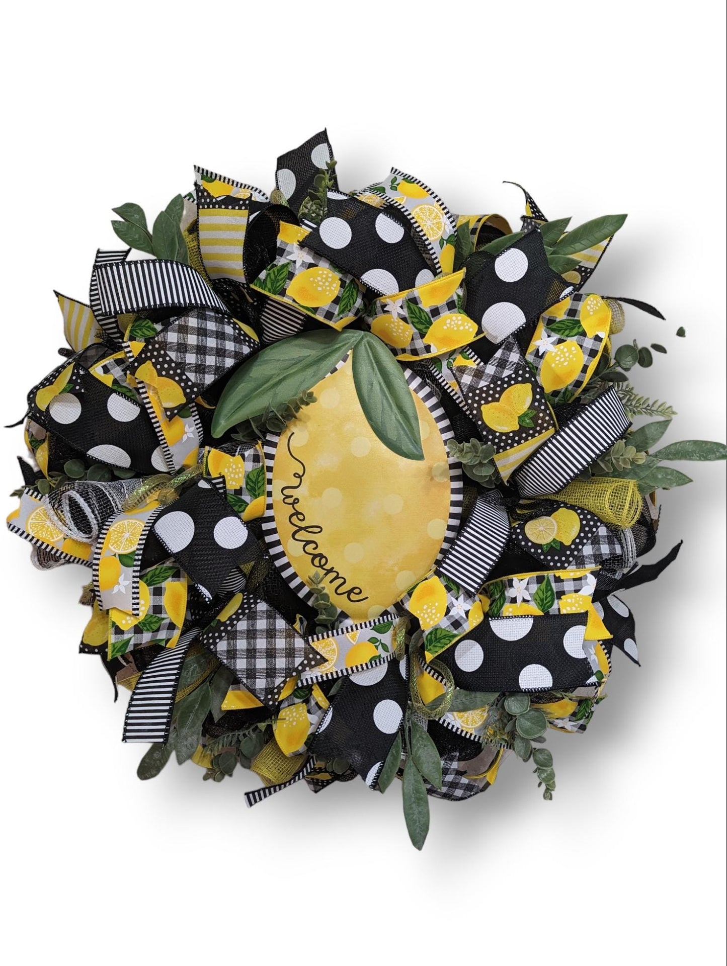 Lemon wreath