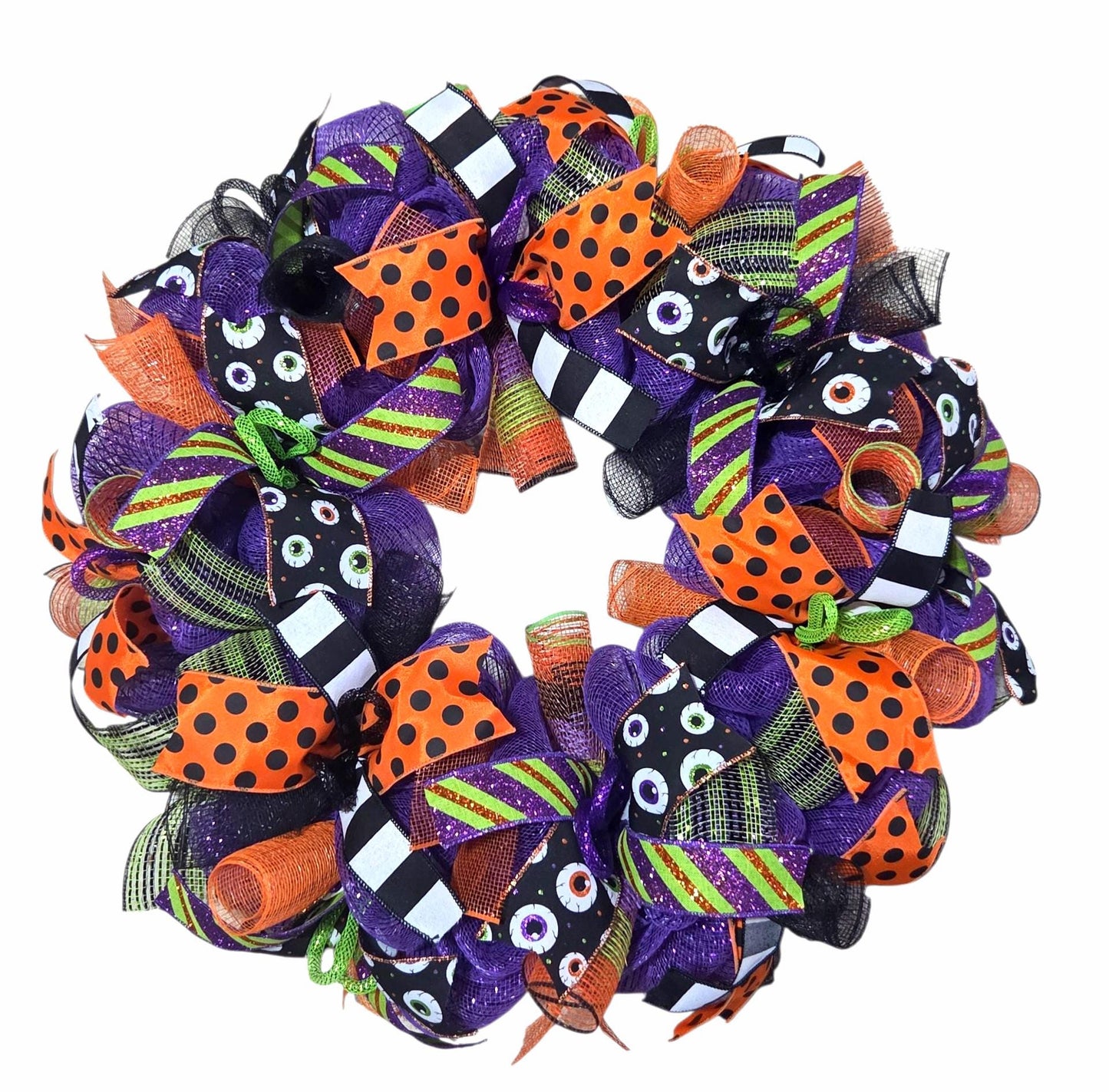 Open Halloween wreath, Happy Halloween wreath, halloween wreath, Fall wreaths, wreath, wreaths, halloween mesh wreaths, Fall decorations,