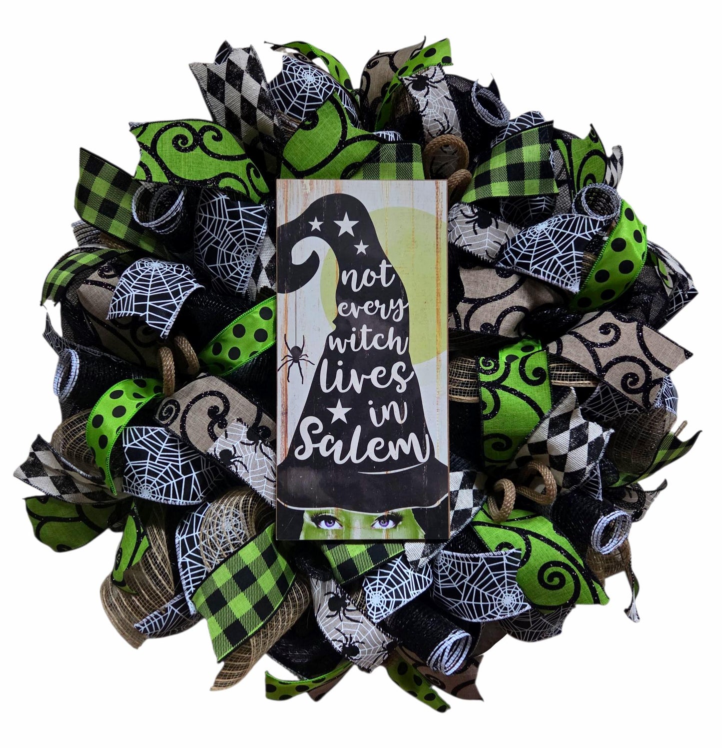 Halloween Wreath - Witch